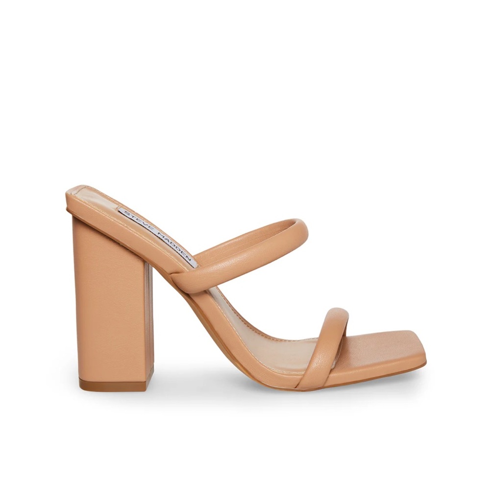 Steve Madden Blake sandal heels, Tan, Size 11, NEW, beige strappy shoes